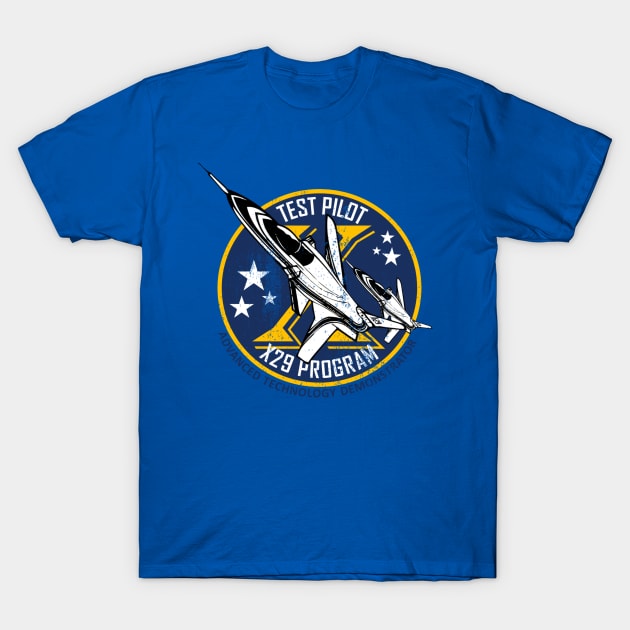 Air Force Fighter Jet Test Pilot T-Shirt by TCP